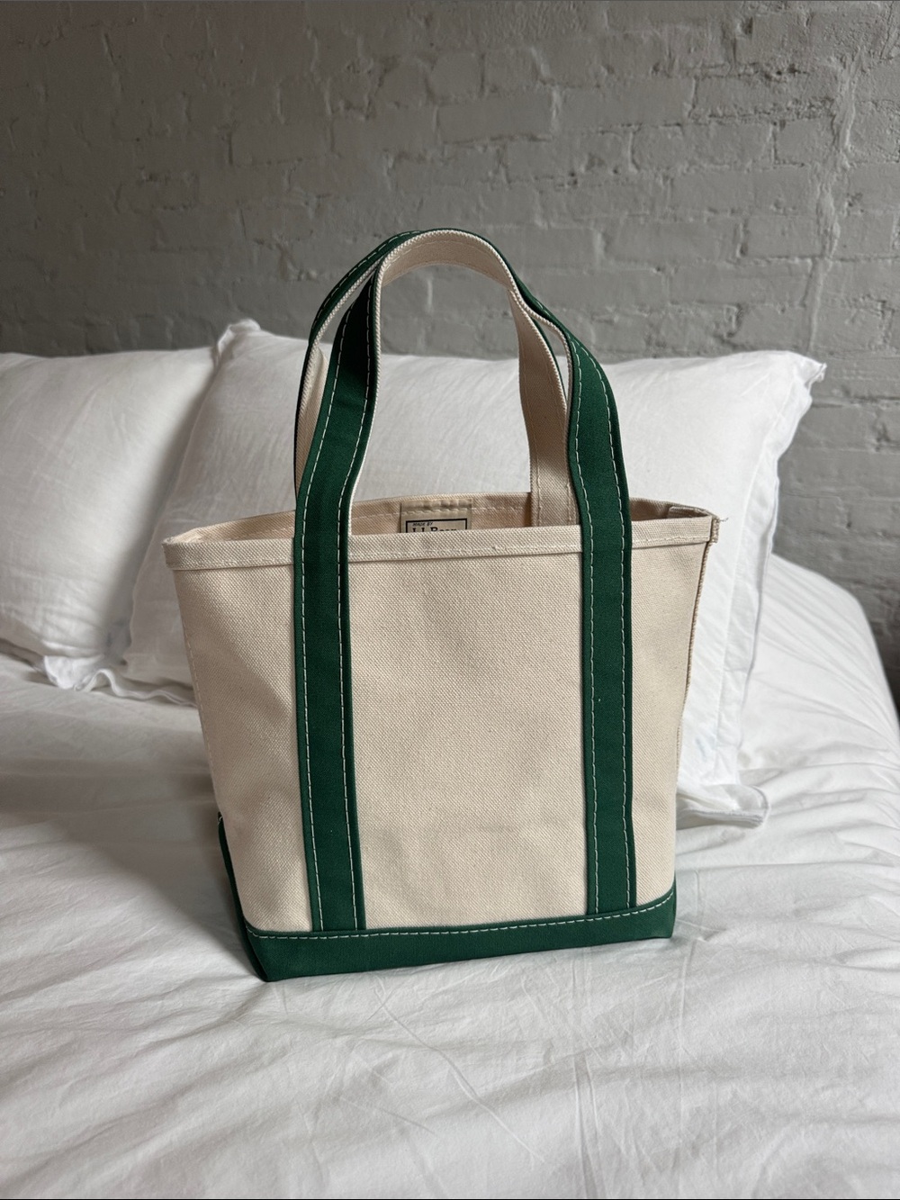 NEW L.L. Bean Boat in Tote in Hunter Green